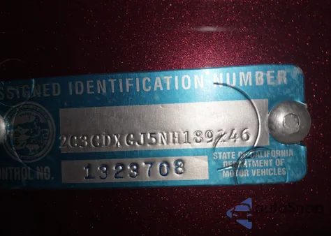 2022 Dodge Charger Scat Pack from USA, damaged, VIN 2C3CDXGJ5NH189146